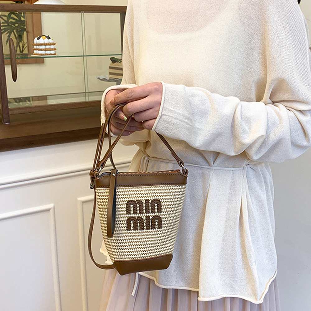 Women Bags 2026 Trends - Bolso de Teléfono de Algodón Tejido
