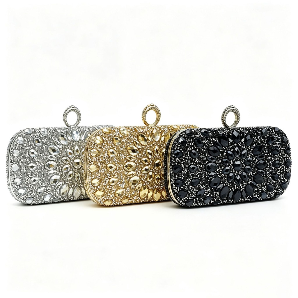 Bolsos de Noche con Diamantes  - Women Bags On Sale reseña y precio