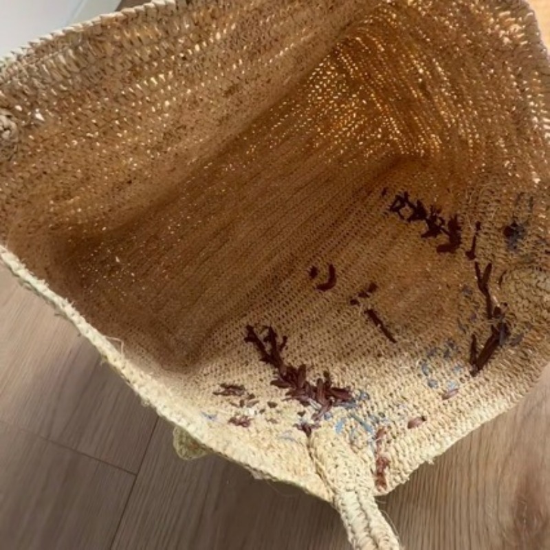 Nuevo Bolso de Rafia Hecho a M - Women'S Raffia Bags reseña y precio