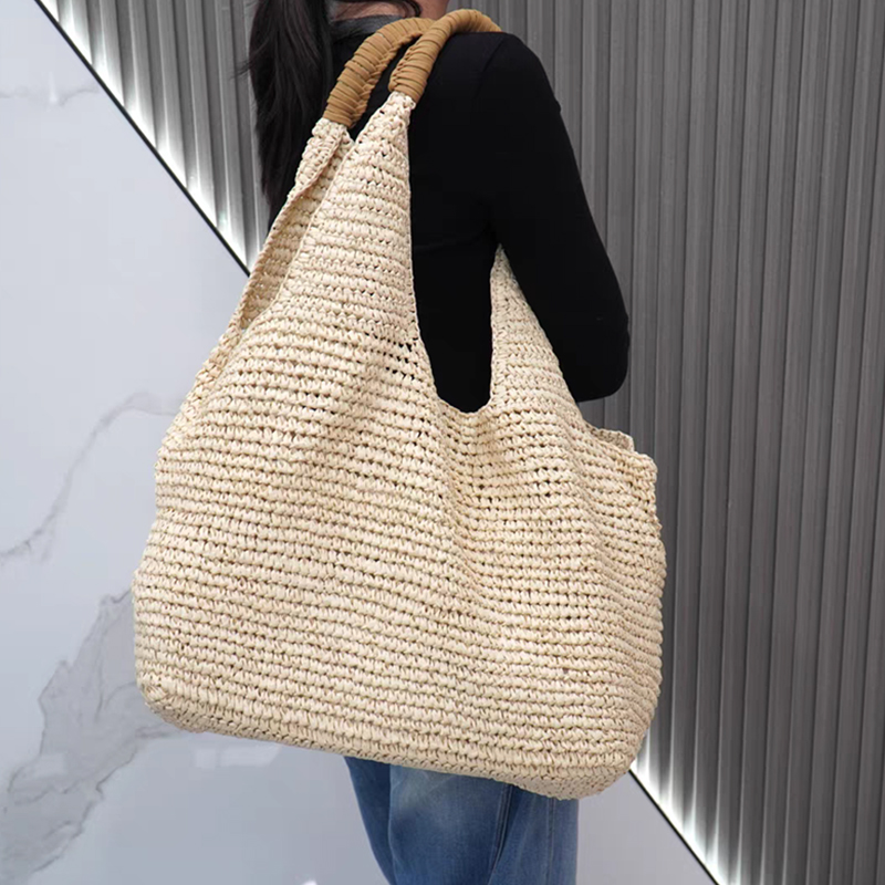 Bolso de Hombro de Rafia Tejid - Women'S Raffia Bags reseña y precio