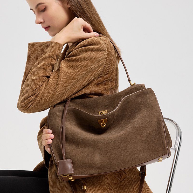 Bolso de Cuero Genuino de Gran - Women Hand Bags For Office reseña y precio
